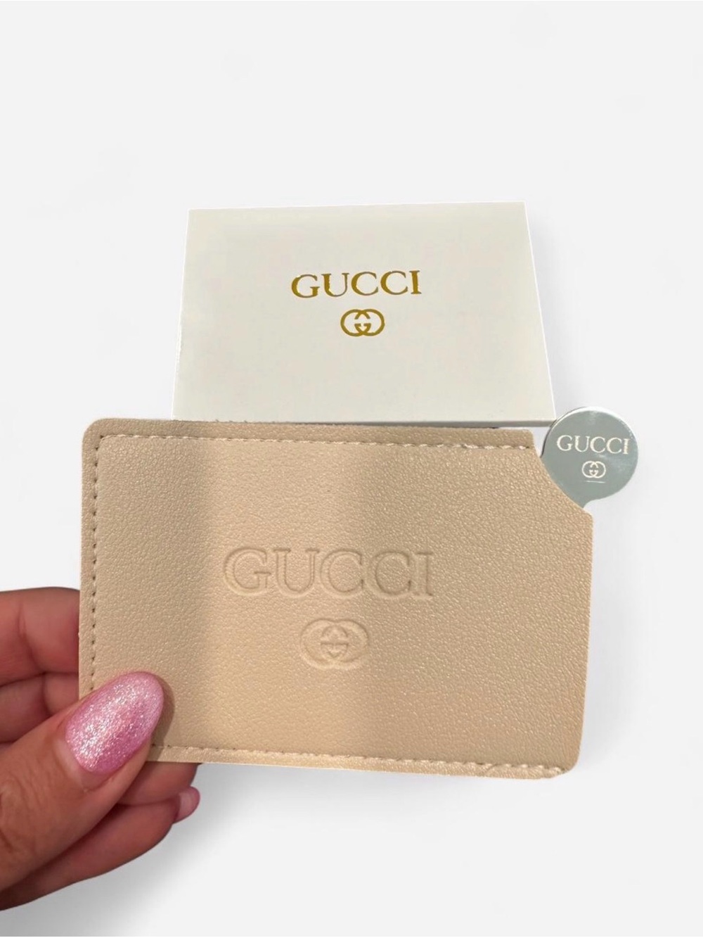 GUCCI Mirror in Card Holder NEW